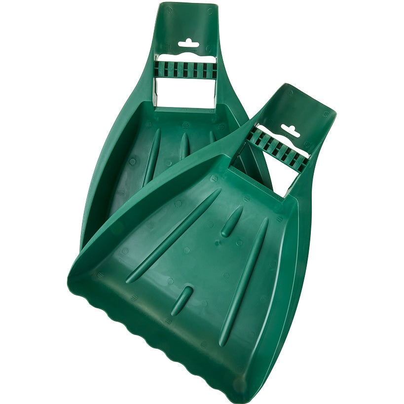 Giant Garden Leaf Scoops - Set of 2