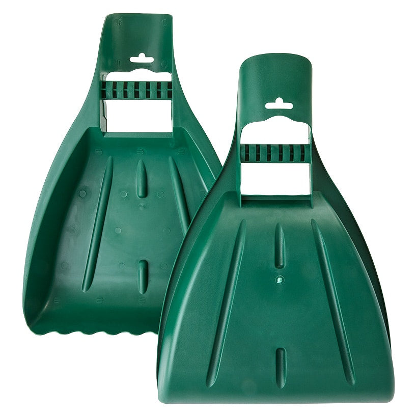 Giant Garden Leaf Scoops - Set of 2