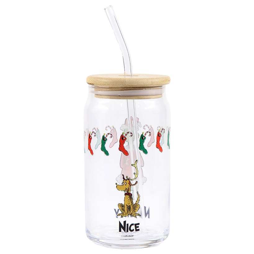The Grinch Glass Tumbler