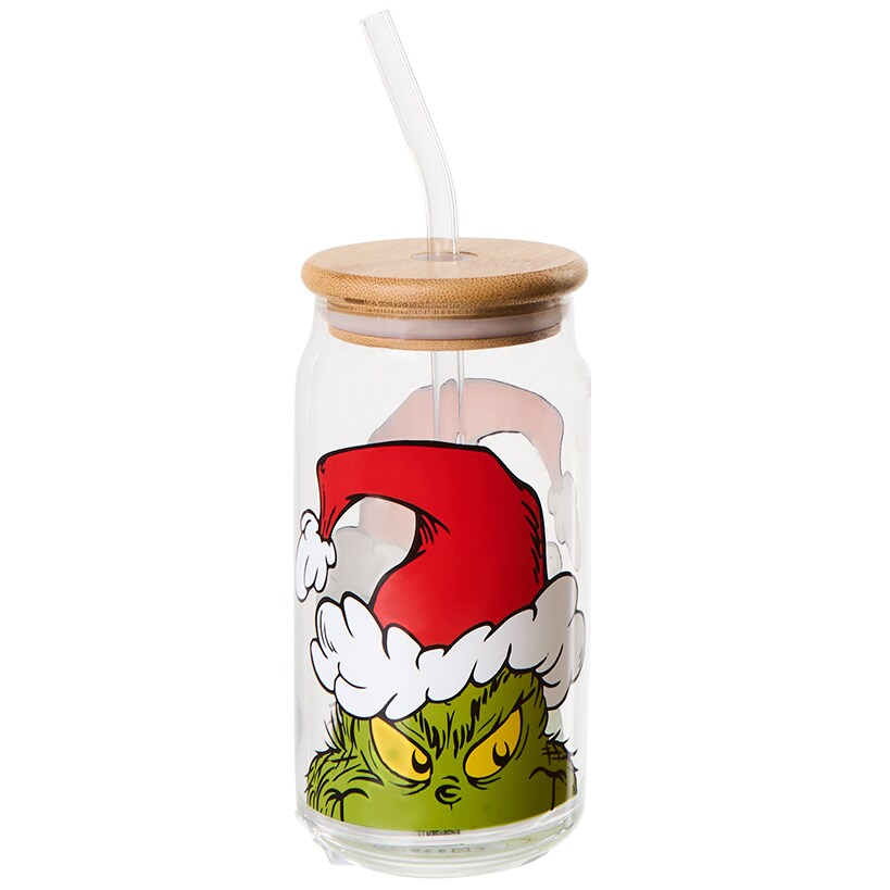 The Grinch Glass Tumbler