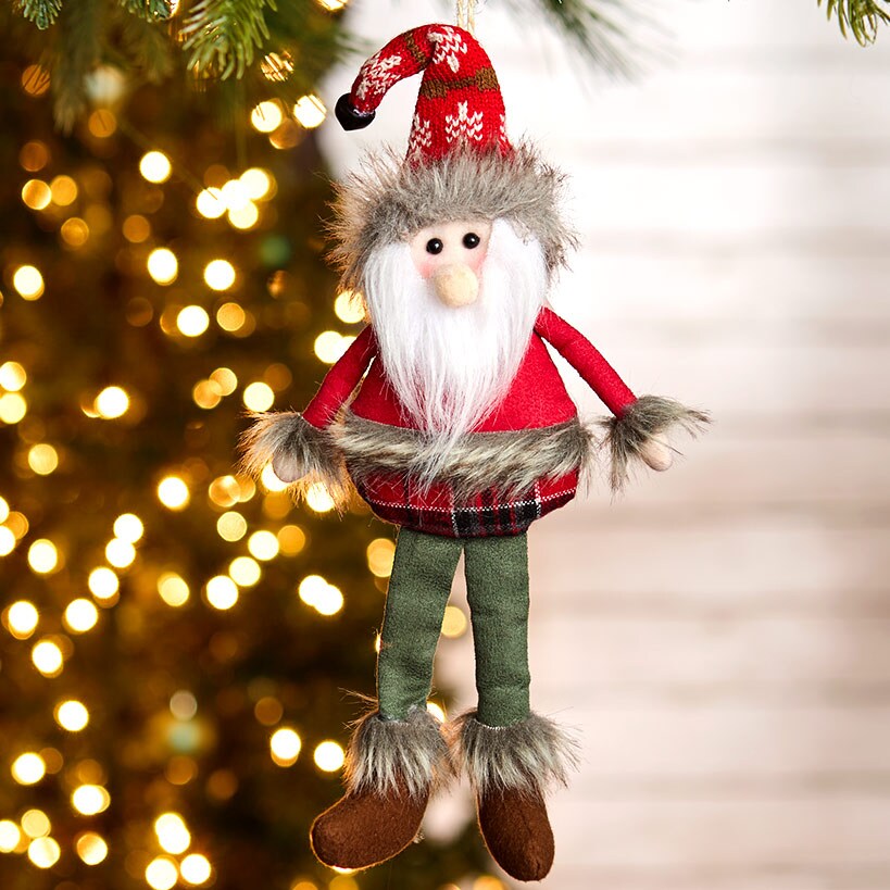 Ready for Winter Woodsy Figure or Set of 2 Ornaments