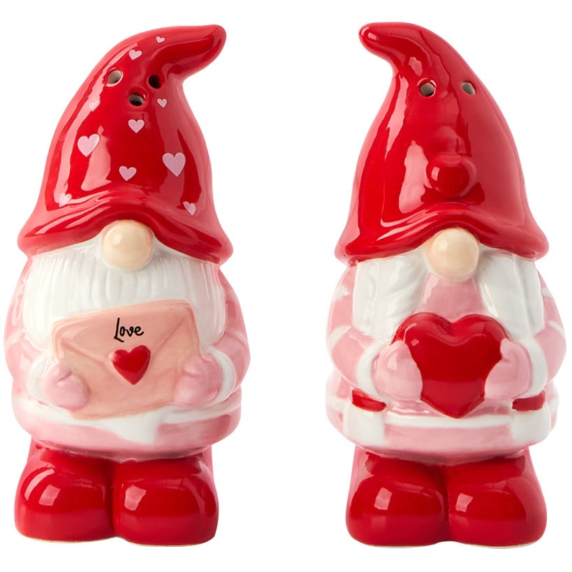 Valentine's Day Whimsical Gnome Printed Tabletop Collection