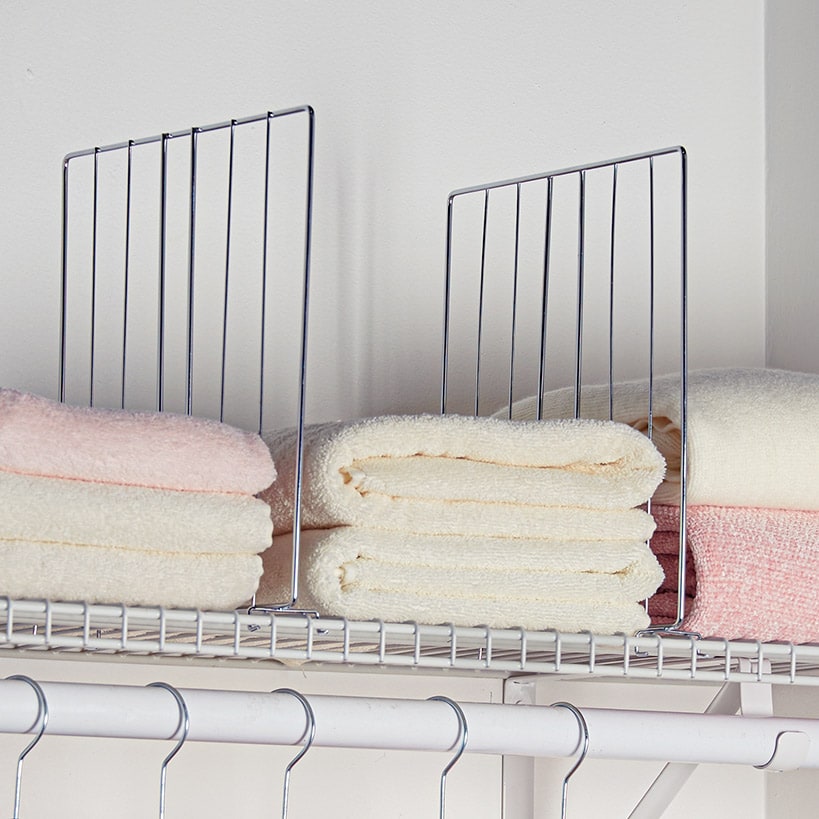 Set of 2 Shelf Dividers