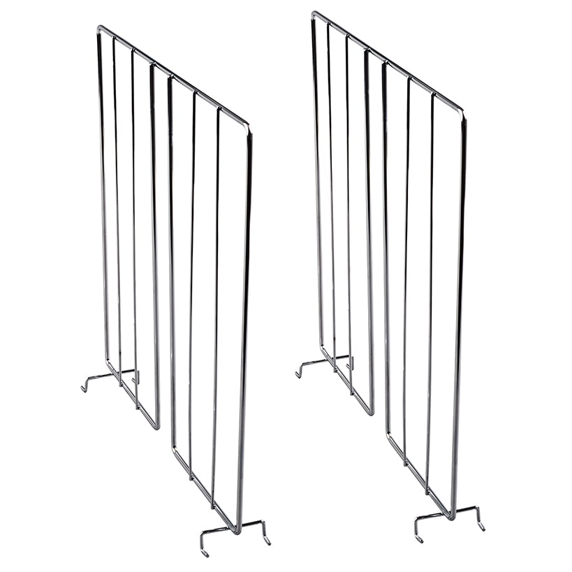Set of 2 Shelf Dividers