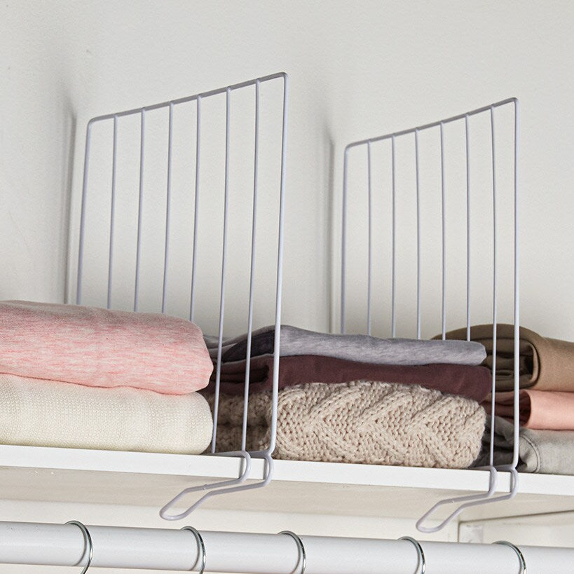Set of 2 Shelf Dividers