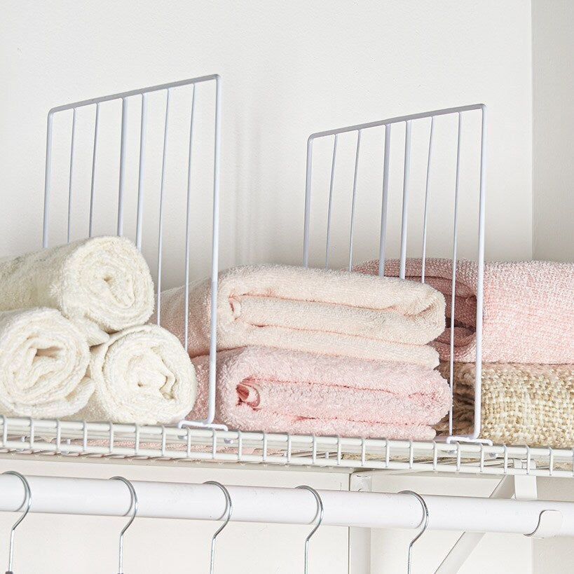 Set of 2 Shelf Dividers