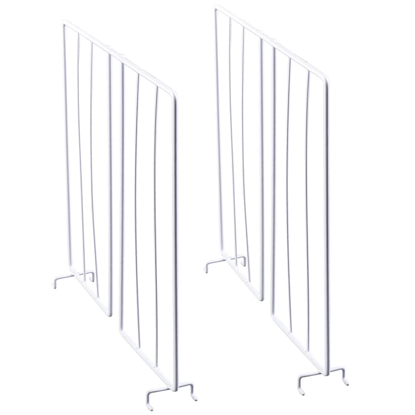 Set of 2 Shelf Dividers