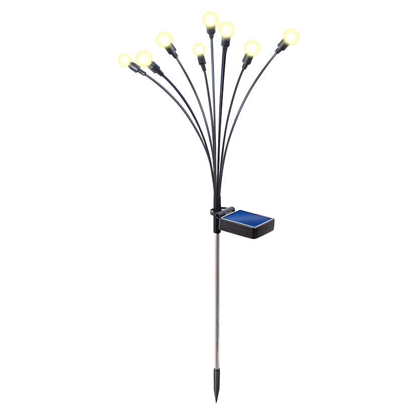 Sensor Brite® Solar Powered Adjustable Garden Firefly Lights-Set Of 2