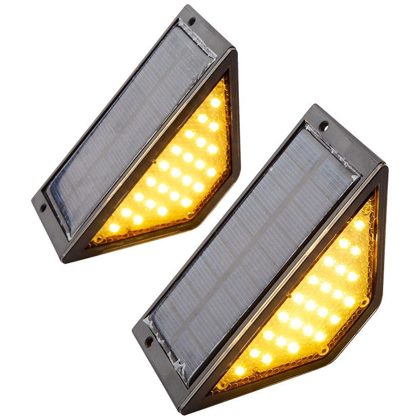 LED Solar Step Lights Set of 2