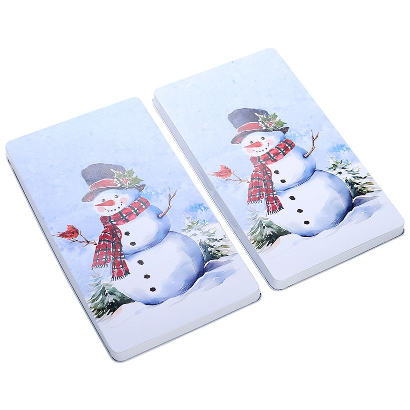 Set of 2 Festive Stove Burner Covers