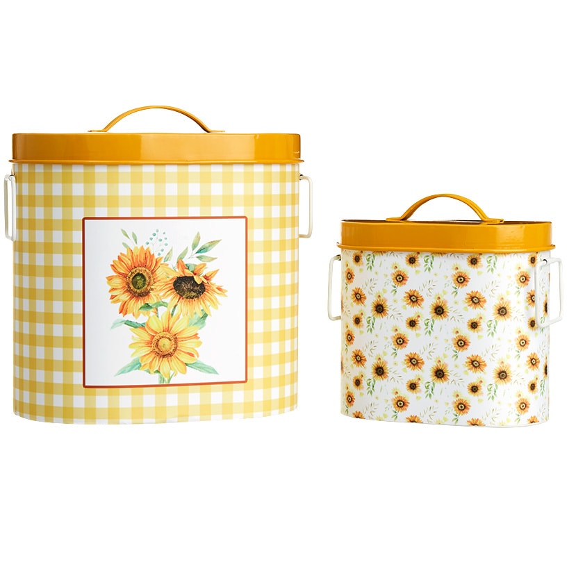 Sunflower LED Candle with Sunflower Ring
