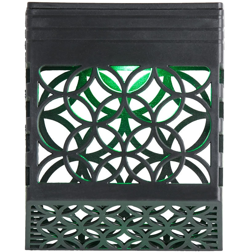 Wall-Mounted Solar Lights with Circle Scrolls-Set of 2