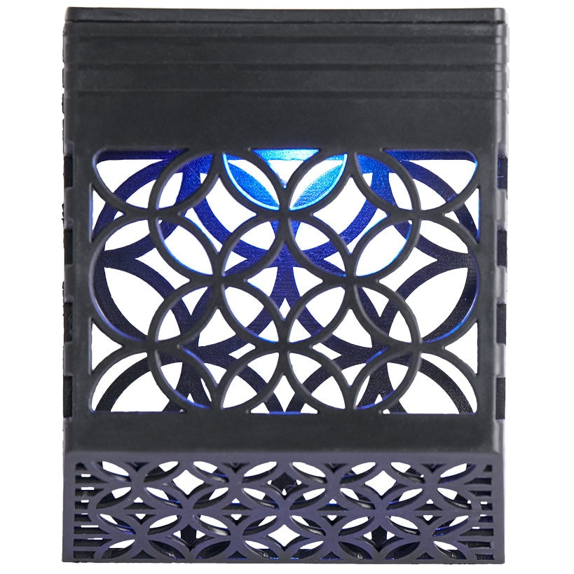 Wall-Mounted Solar Lights with Circle Scrolls-Set of 2