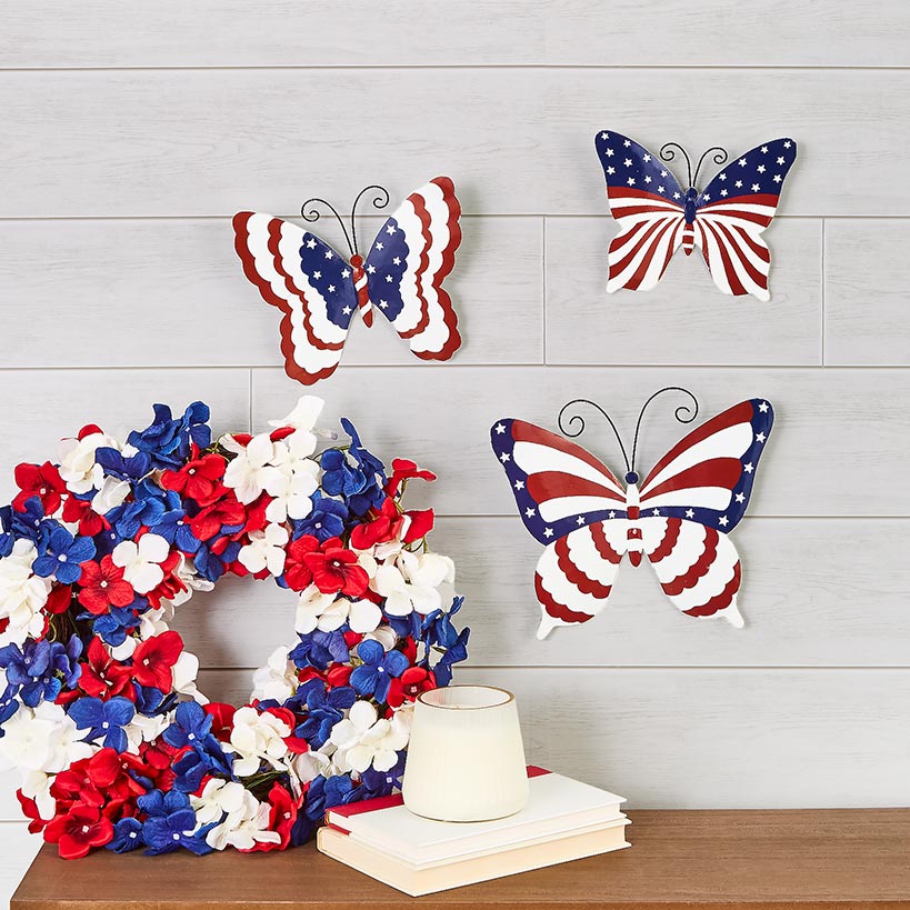 Butterfly Trio Wall Art