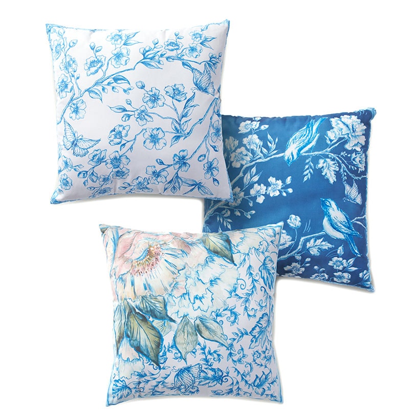 Chinoiserie Accent Pillow