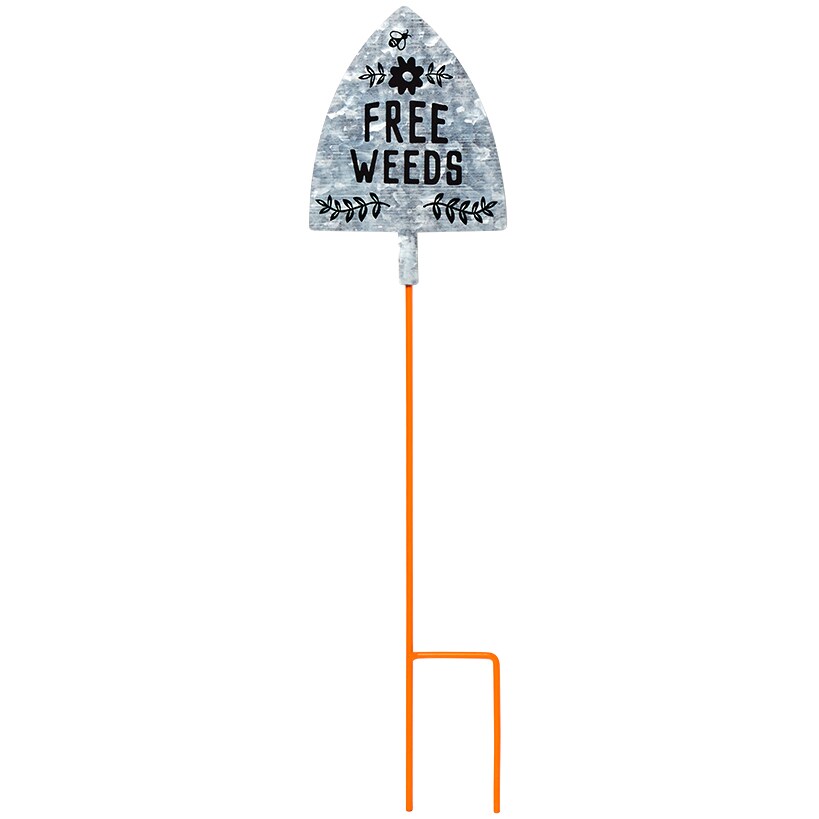Humorous Shovel Garden Stakes - Set of 3