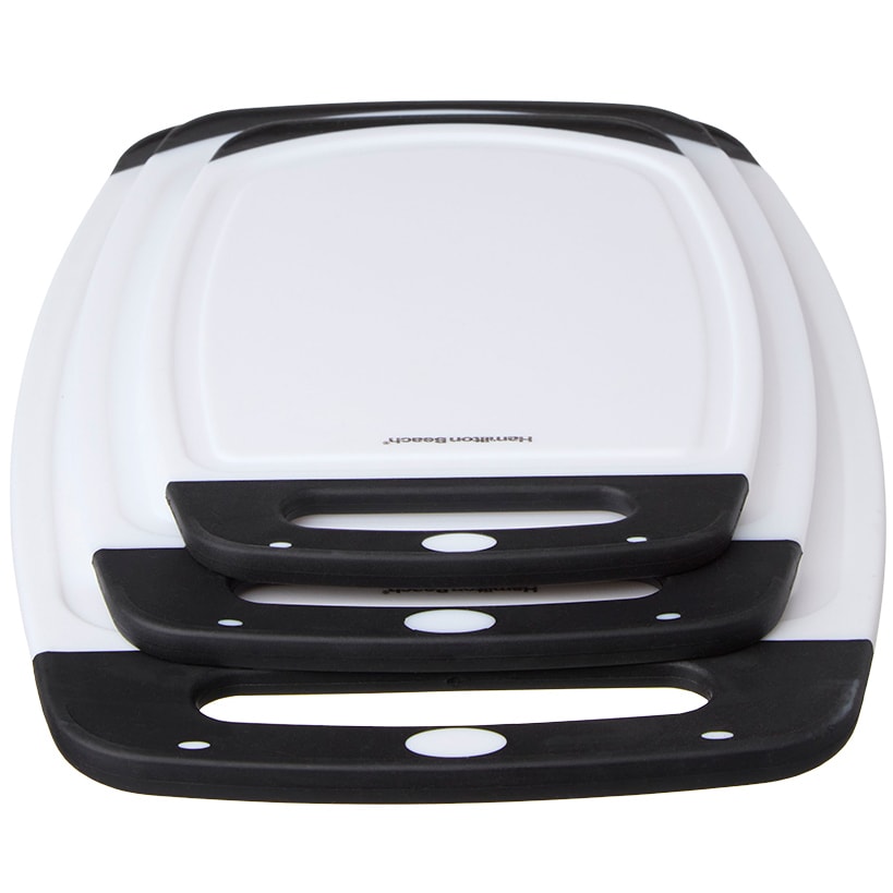 Hamilton Beach Plastic Cutting Boards - Set of 3