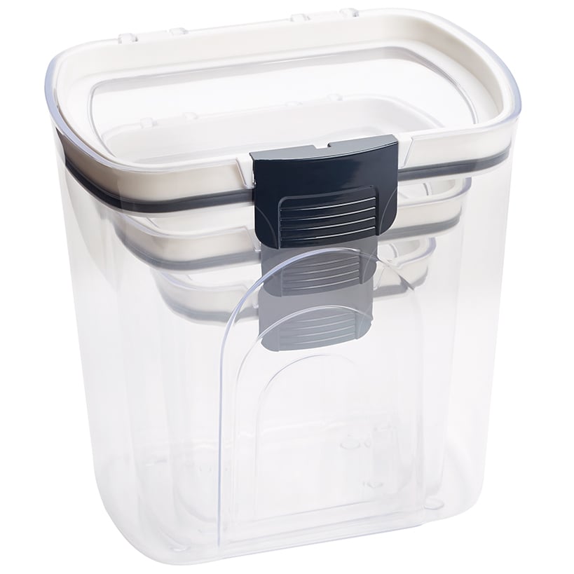 Sets of 3 Locking Lid Canisters