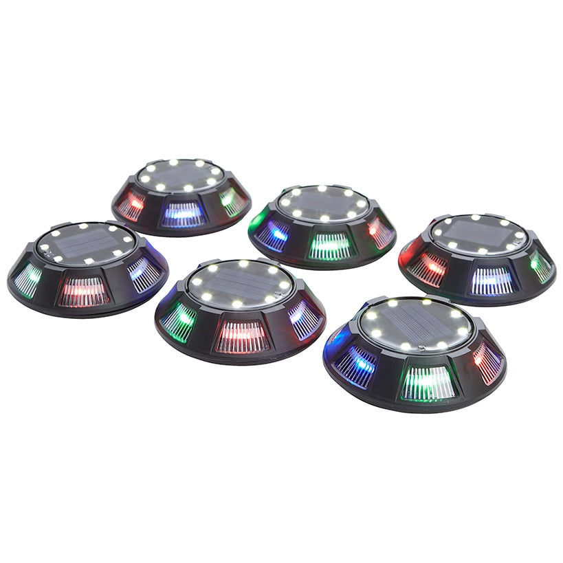 Set of 3 Solar Deck Lights