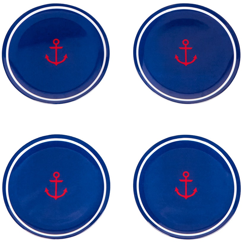 Lake Melamine Dinnerware Platter or Set of 4 Plates or Bowls