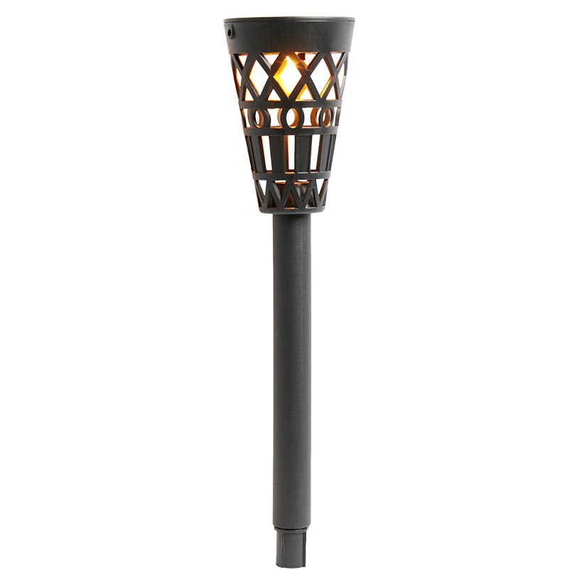 Solar Torch with Hanging and Garden Stake-Set of 6