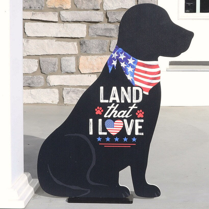 Americana Shape Porch Sign