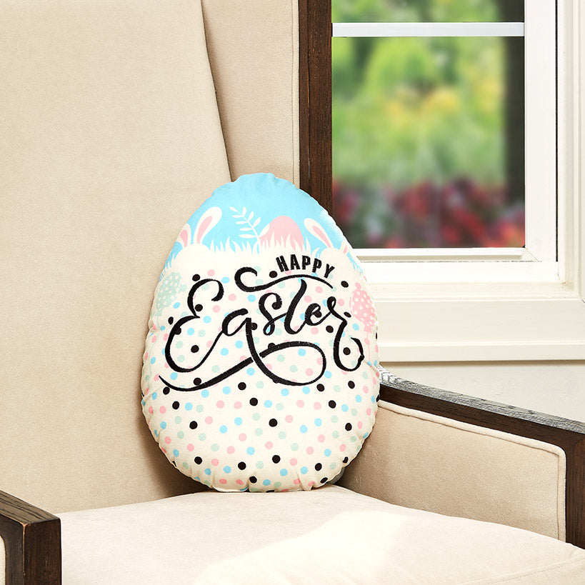 Spring Novelty Shaped Decorative Pillow#select-pillow_easter-egg