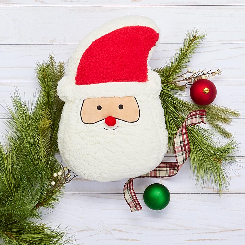 Holiday Character Shaped Decorative Pillow