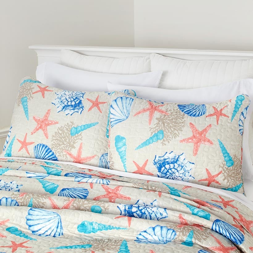 Shell Shore Quilted Sham