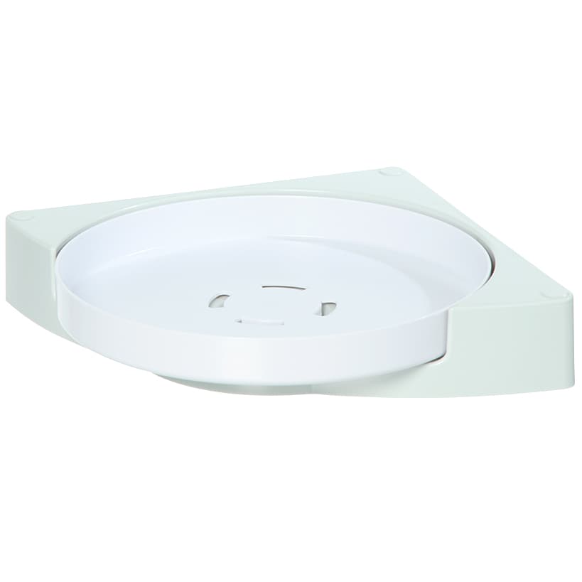 Bathroom Corner Shower Shelf - Rotates 360°