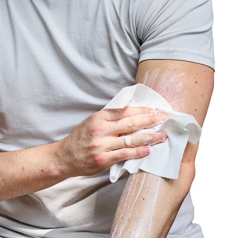Skunky™ Disposable Bathing Sponge Wipes - Just Add Water for a Quick Clean