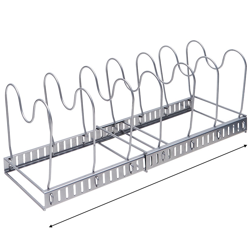 Expandable Pantry Pan and Pot Lid Organizer - Kitchen