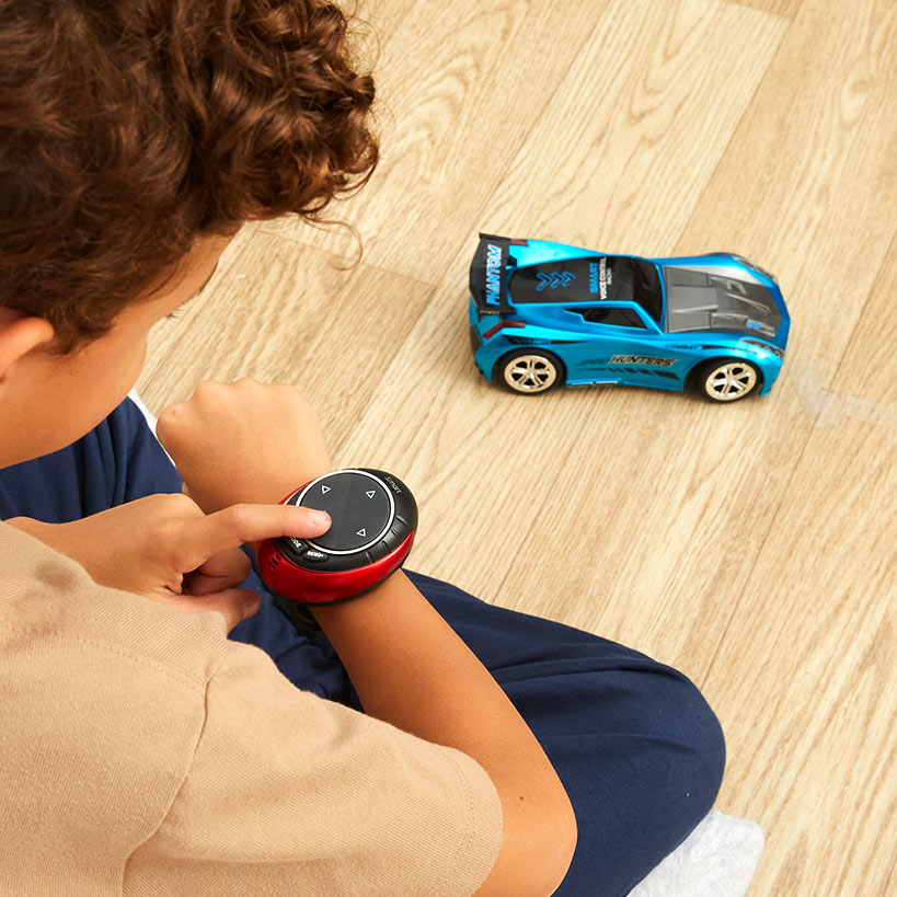 Interactive Voice-Controlled Race Car - Rechargeable with Realistic Lights