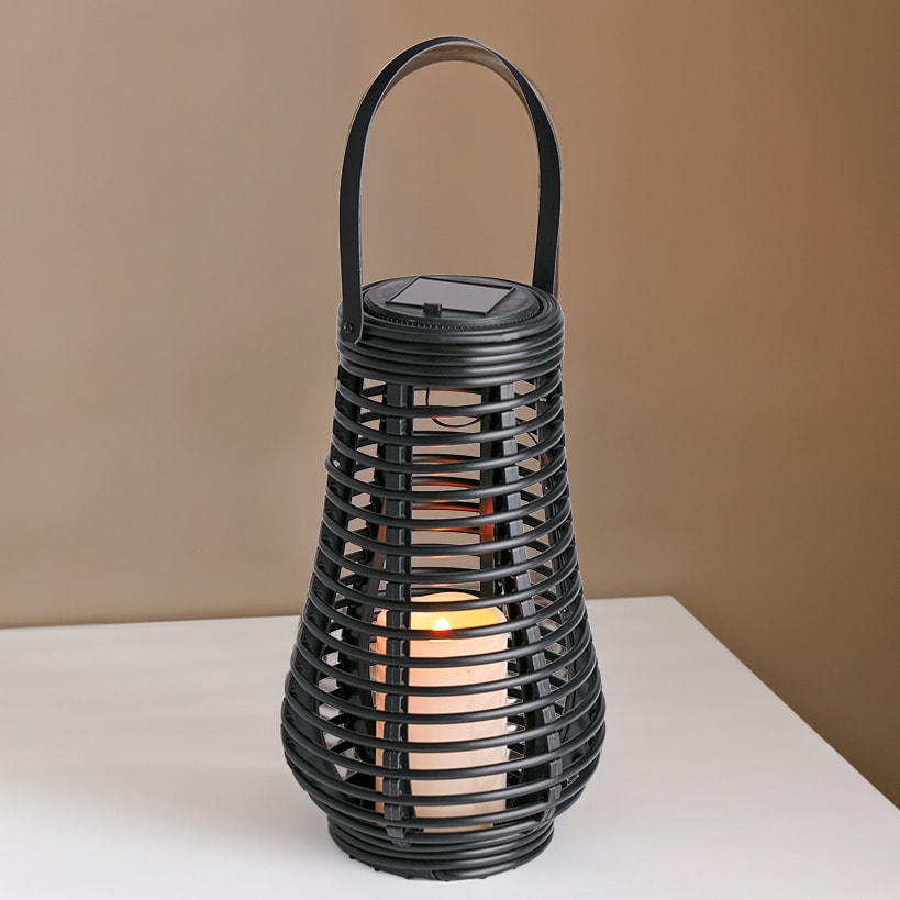 Solar Flickering Lantern - Hang Or Stand