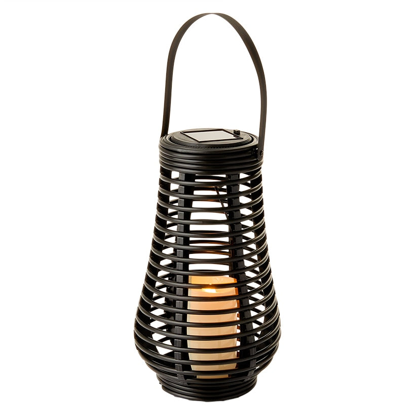 Solar Flickering Lantern - Hang Or Stand