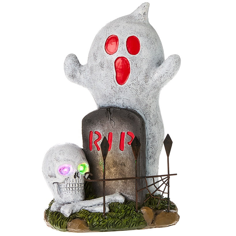 Solar Ghost and Skull Statue