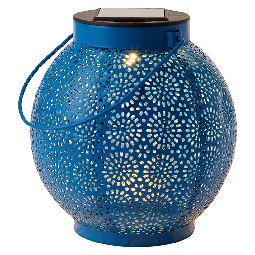 Solar Sunburst Shadow Cast Hanging Lantern