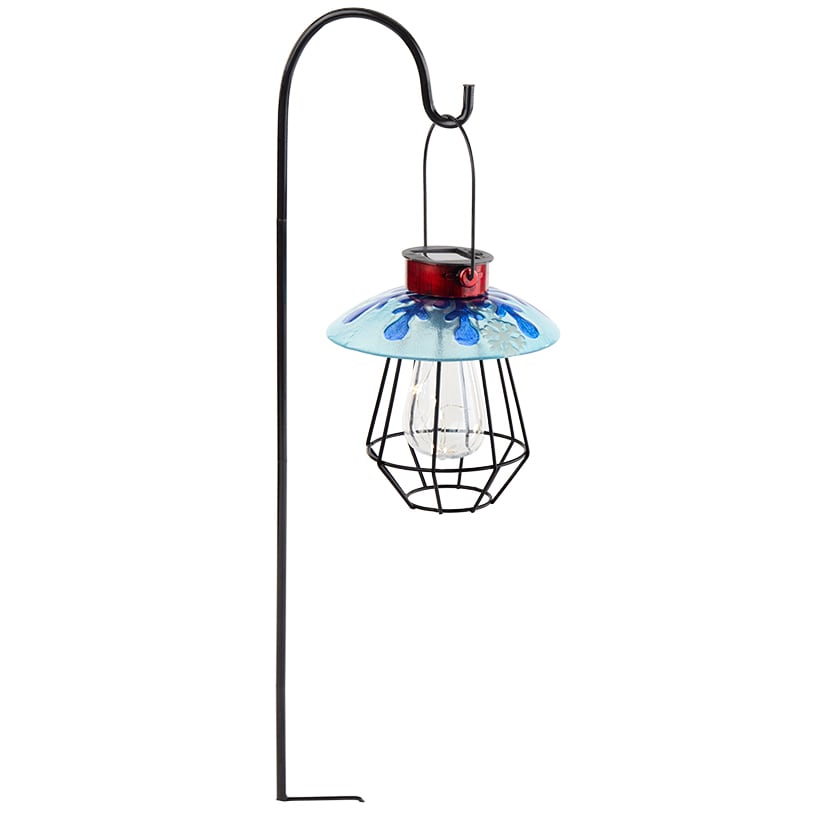 Cardinal or Snowflake Solar Holiday Lantern