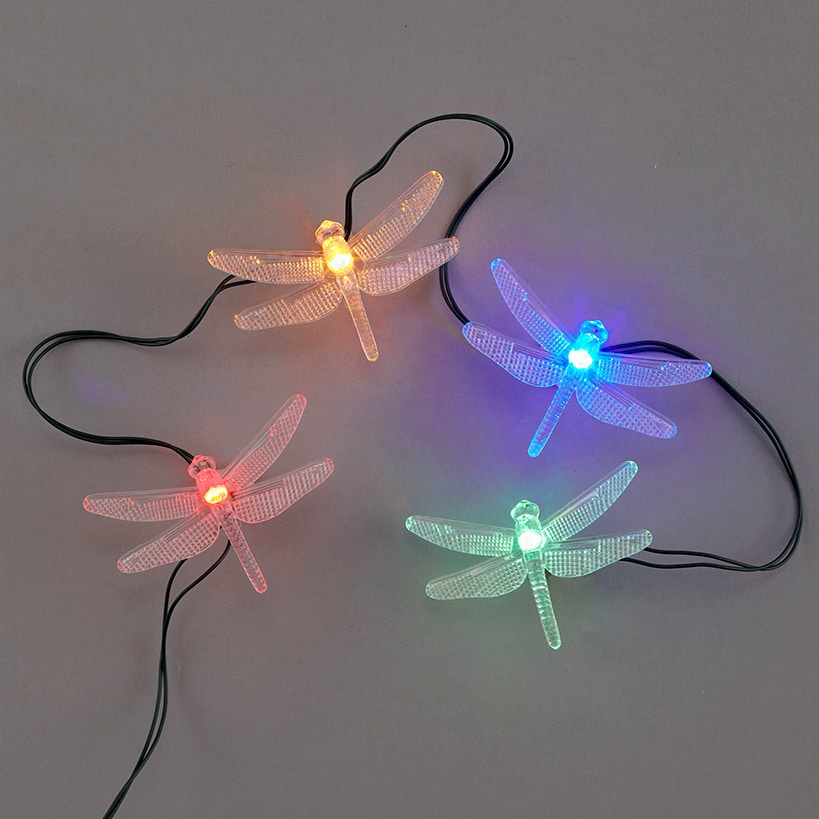 Solar Multicolored String Lights