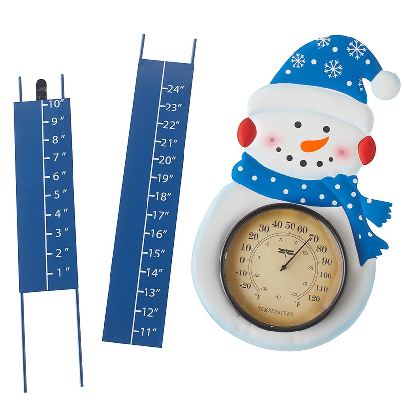 Snow Gauge and Thermometers