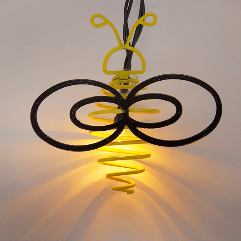 Solar Ladybug String Lights