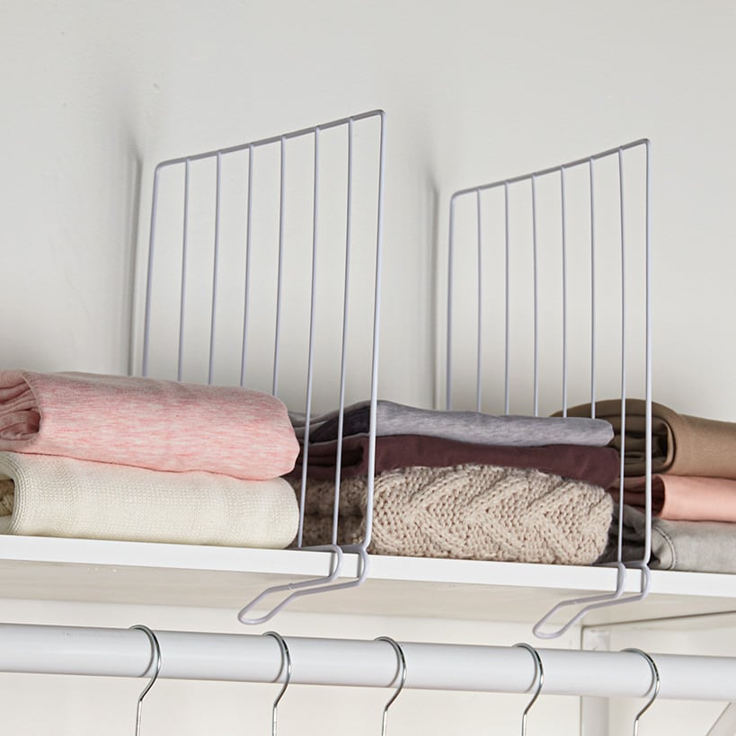 Sets of 2 Shelf Dividers