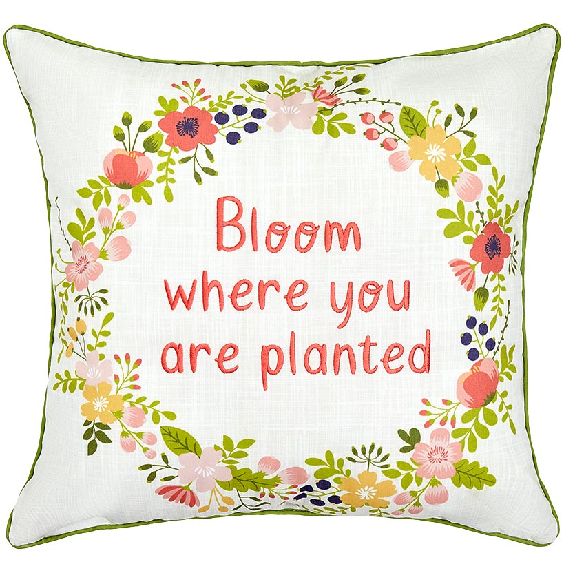 Hello Spring Accent Pillow
