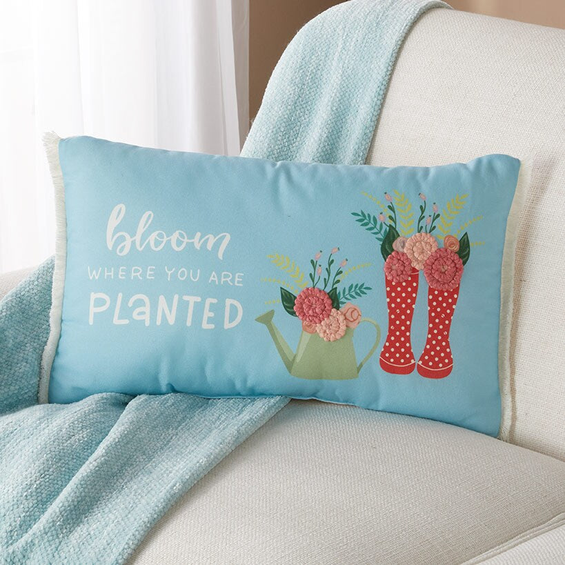 Spring Bloom Accent Pillows