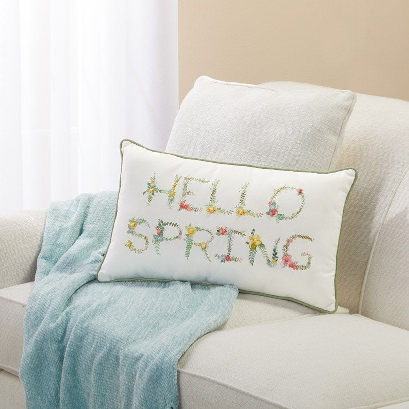 Spring Bloom Accent Pillows