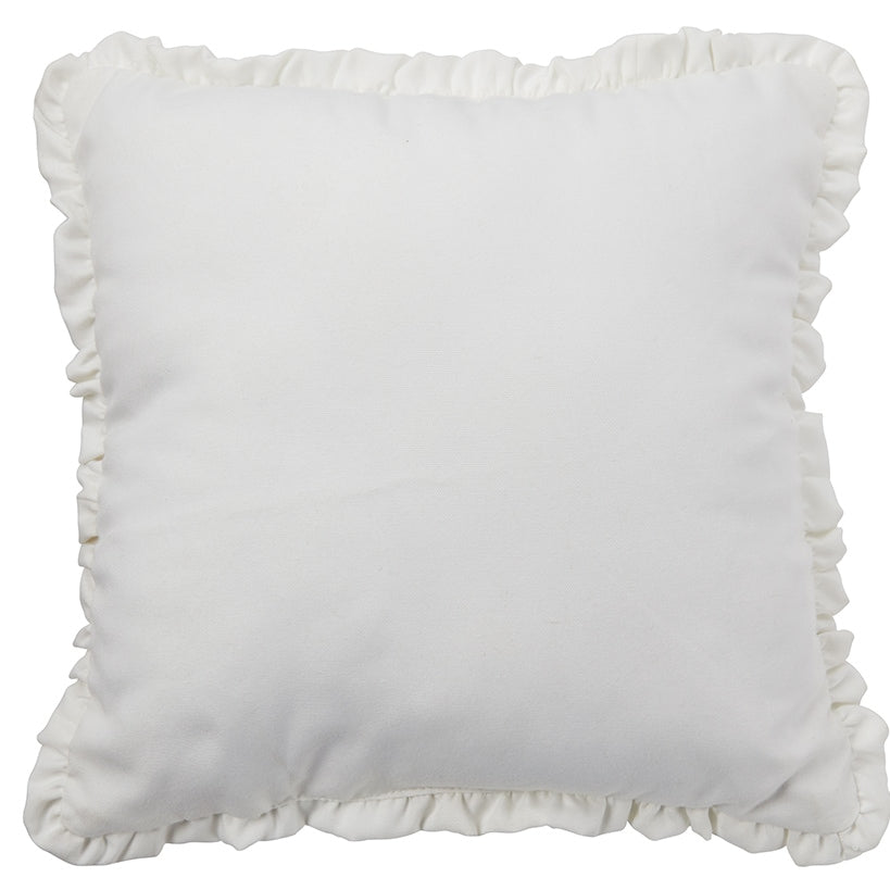 Spring Floral Accent Pillow