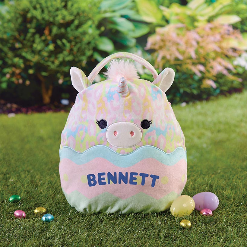 Personalized Easter Squishmellow Plush Treat Bag
