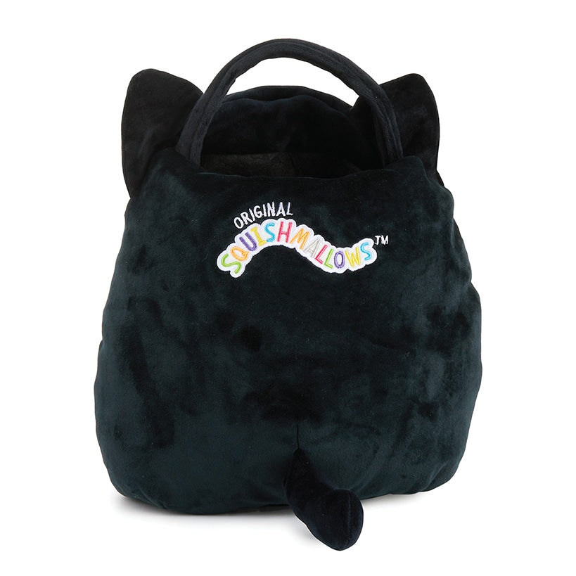 Personalized Halloween Squishmellow Autumn Black Cat Treat Bag