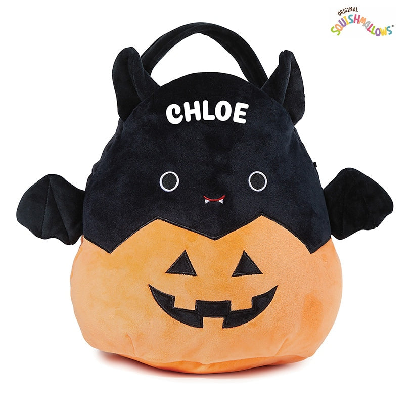 Personalized Halloween Squishmellow Treat Bag Emily Bat