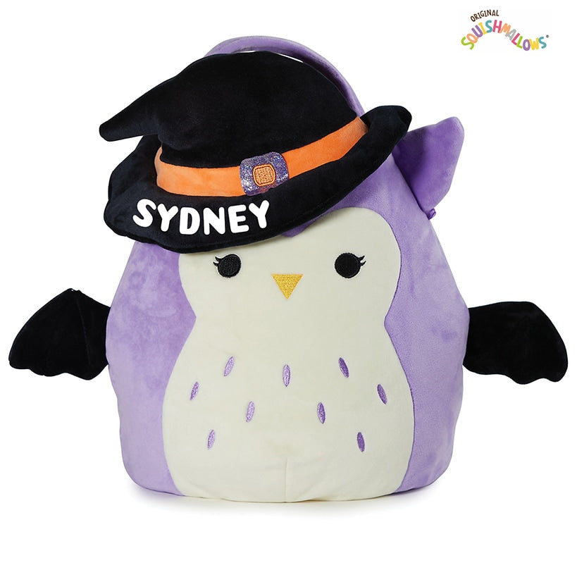 Personalized Halloween Squishmellow Treat Bag Holly Owl